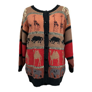 Vintage 1980's Safari 20 ANS Sweater M